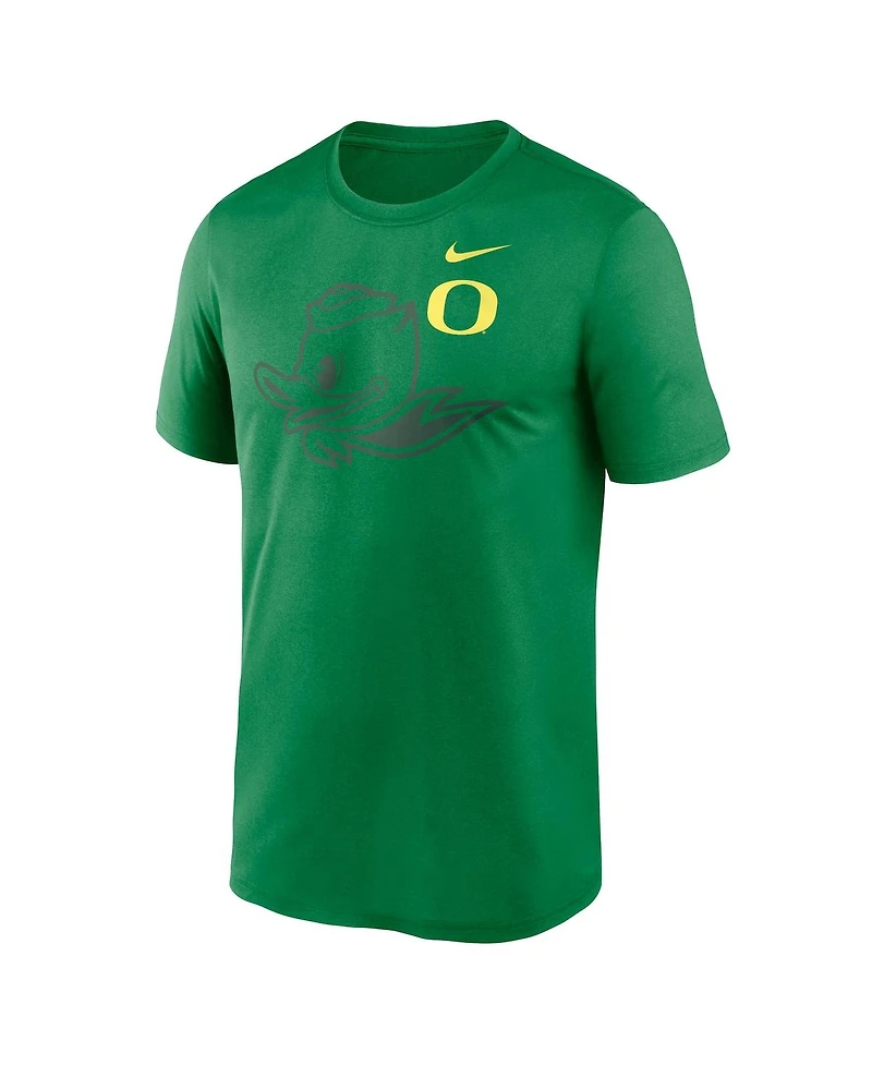 Nike Men's Green Oregon Ducks Campus Shadow Legend Performance T-Shirt