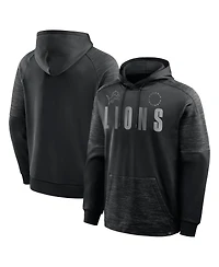 Fanatics Men's Black Detroit Lions Chip Shot Pullover Hoodie