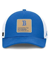 Jordan Men's Blue/White Ucla Bruins 2025 On-Field Rise Engineered Trucker Adjustable Hat