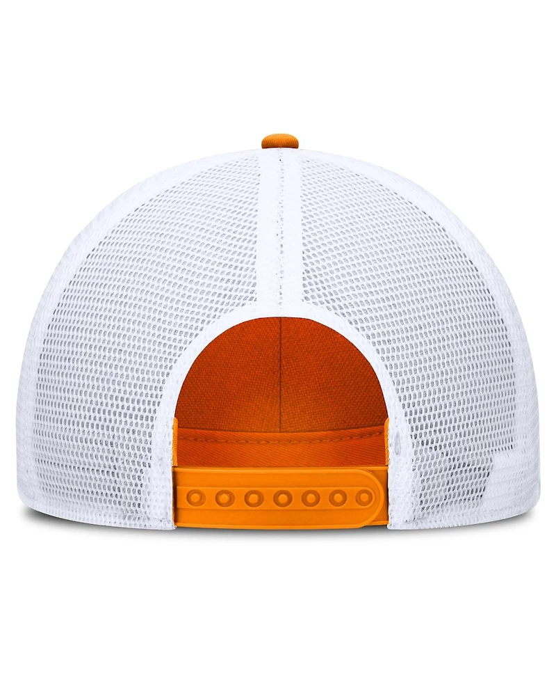 Nike Men's Tennessee Orange/White Tennessee Volunteers 2025 On-field Rise Engineered Trucker Adjustable Hat