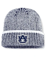 Fanatics Men's Navy/White Auburn Tigers Haze Cuffed Knit Hat