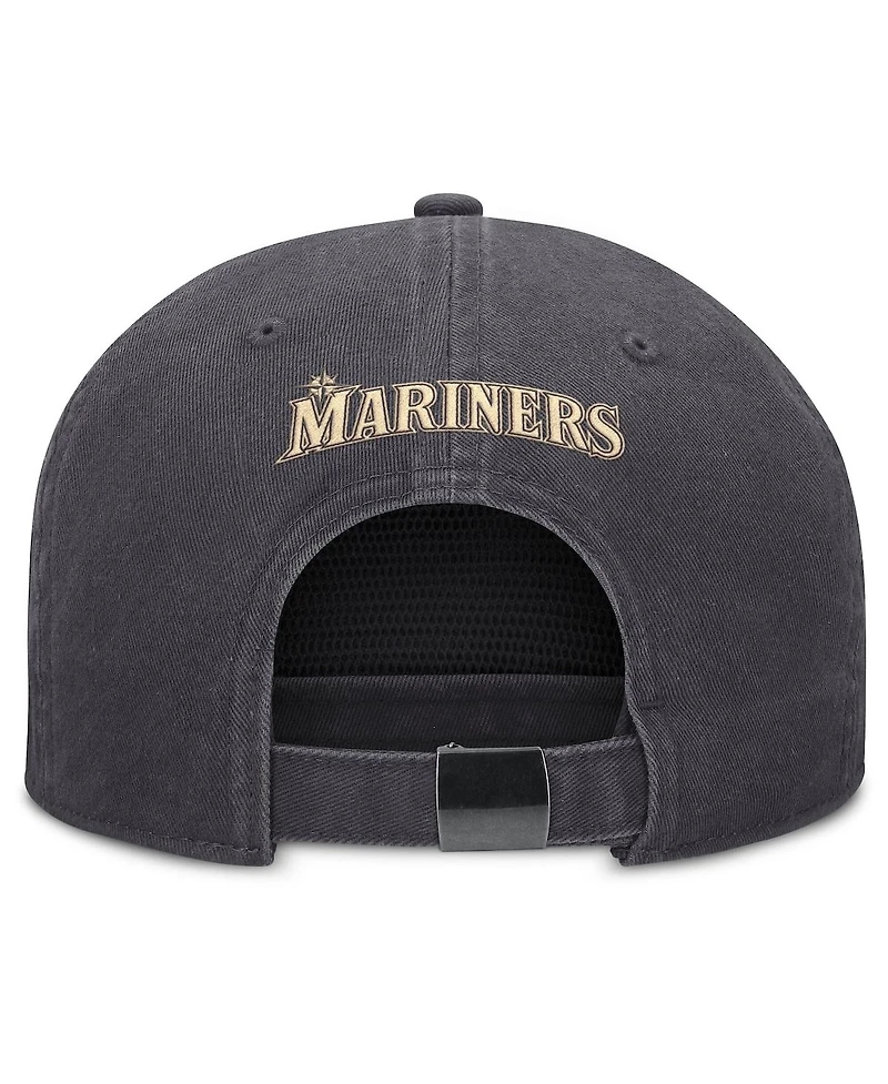 Nike Men's Anthracite Seattle Mariners Monotone Pro Adjustable Hat