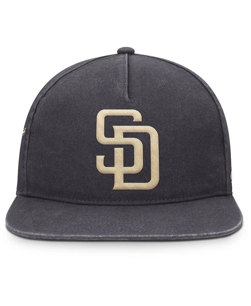 Nike Men's Anthracite San Diego Padres Monotone Pro Adjustable Hat