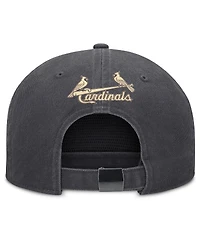 Nike Men's Anthracite St. Louis Cardinals Monotone Pro Adjustable Hat