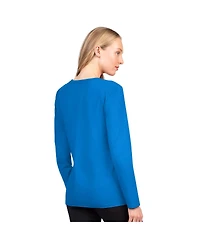 G-iii 4Her by Carl Banks Women's Blue Detroit Lions Best Play Long Sleeve T-Shirt