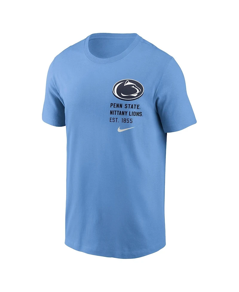 Nike Men's Valor Blue Penn State Nittany Lions Record Shattered 2-Hit T-Shirt
