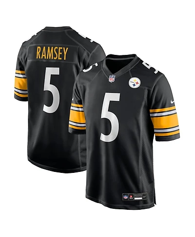 Nike Men's Jalen Ramsey Black Pittsburgh Steelers Team Game Jersey