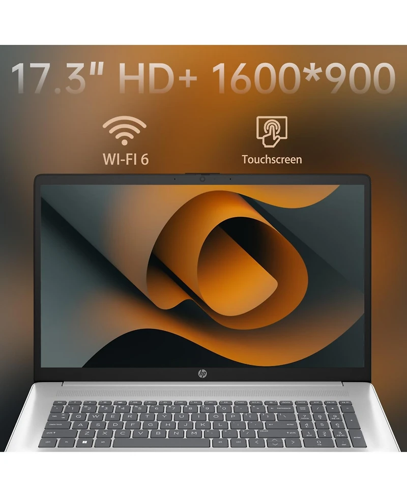 Hp Essential 17.3" Entry Traditional Laptop Intel Core i3 N305 4GB Ram Intel Uhd Graphics 128GB eMMC Storage Windows 11 Home Hd+ 60Hz - Silver