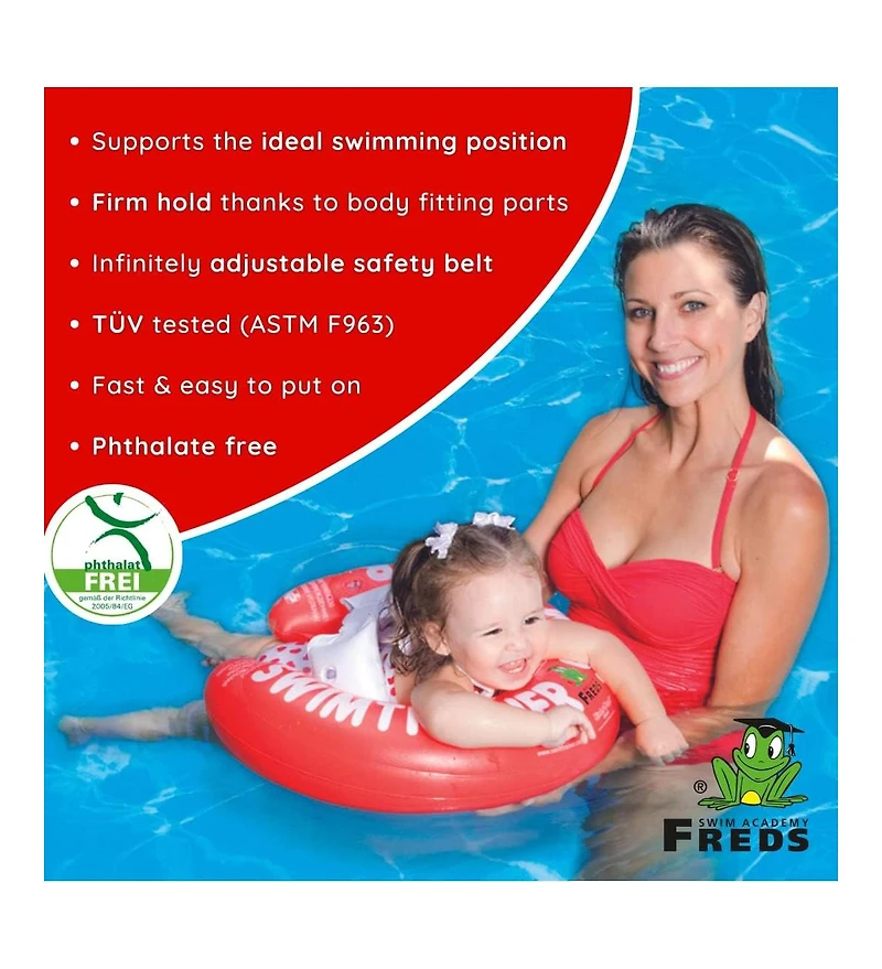 Freds Swim Academy Swimtrainer "Classic" Red (3 months - 4 years)