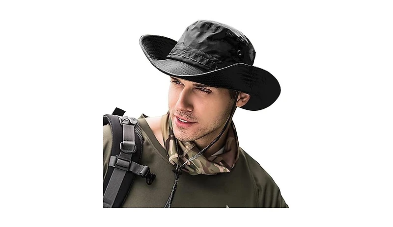 Multijoy Sun Hats for Men Women Bucket Hat Upf 50+ Boonie Foldable Uv Protection Hiking Beach Fishing Summer Safari