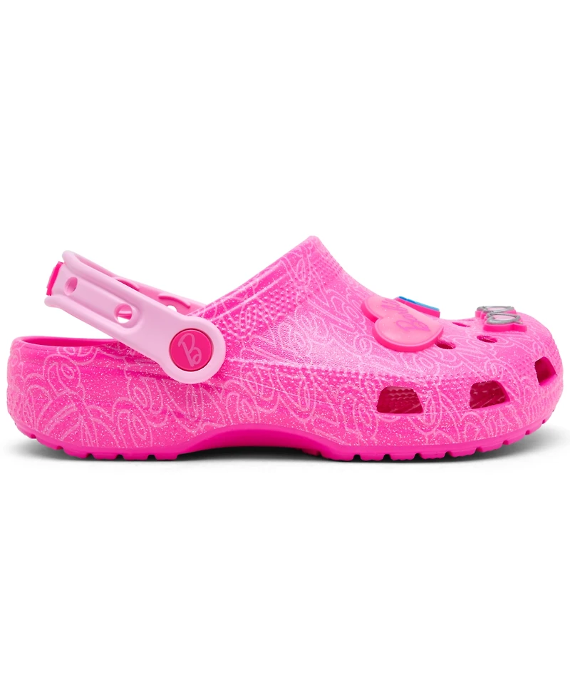 Crocs Little Girls Barbie Classic Clogs from Finish Line