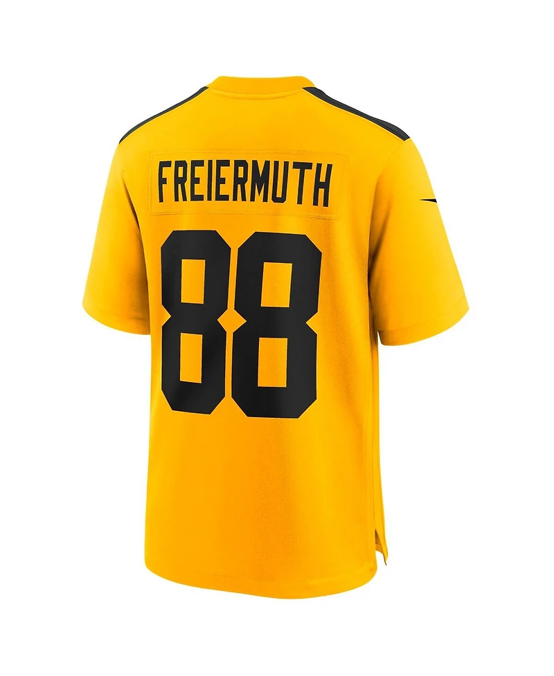 Nike Men's Pat Freiermuth Gold Pittsburgh Steelers Alternate 1933 Throwback Game Jersey