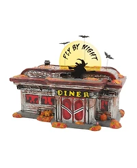 Department 56 Village Fly By Night Diner Accessory