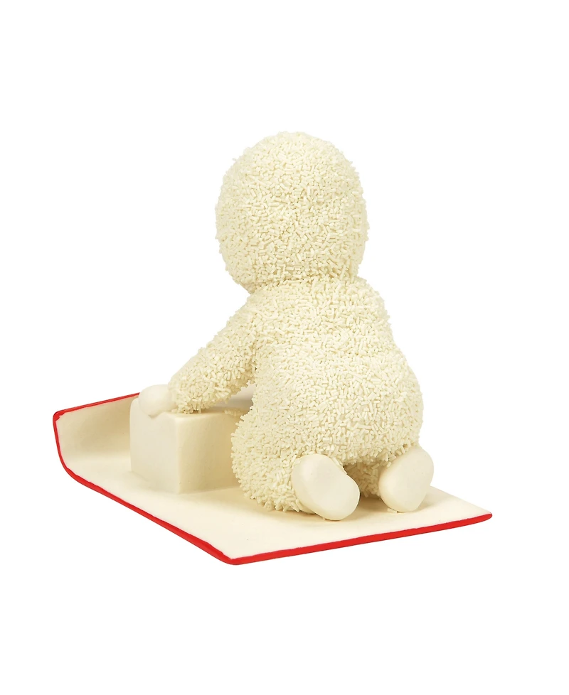 Department 56 Snowbabies Wrapped Up in Christmas Figurine