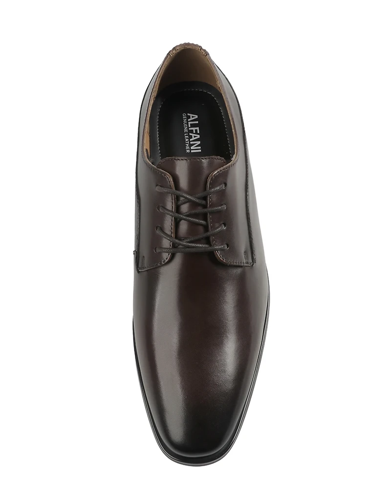 Alfani Men's Jeffersonn Genuine Leather Lace Up Dress Shoes, Macy's Exclusive