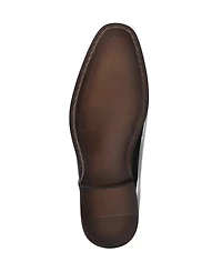 Alfani Men's Jovann Genuine Leather Round Toe Lace Up Dress Shoes, Macy's Exclusive