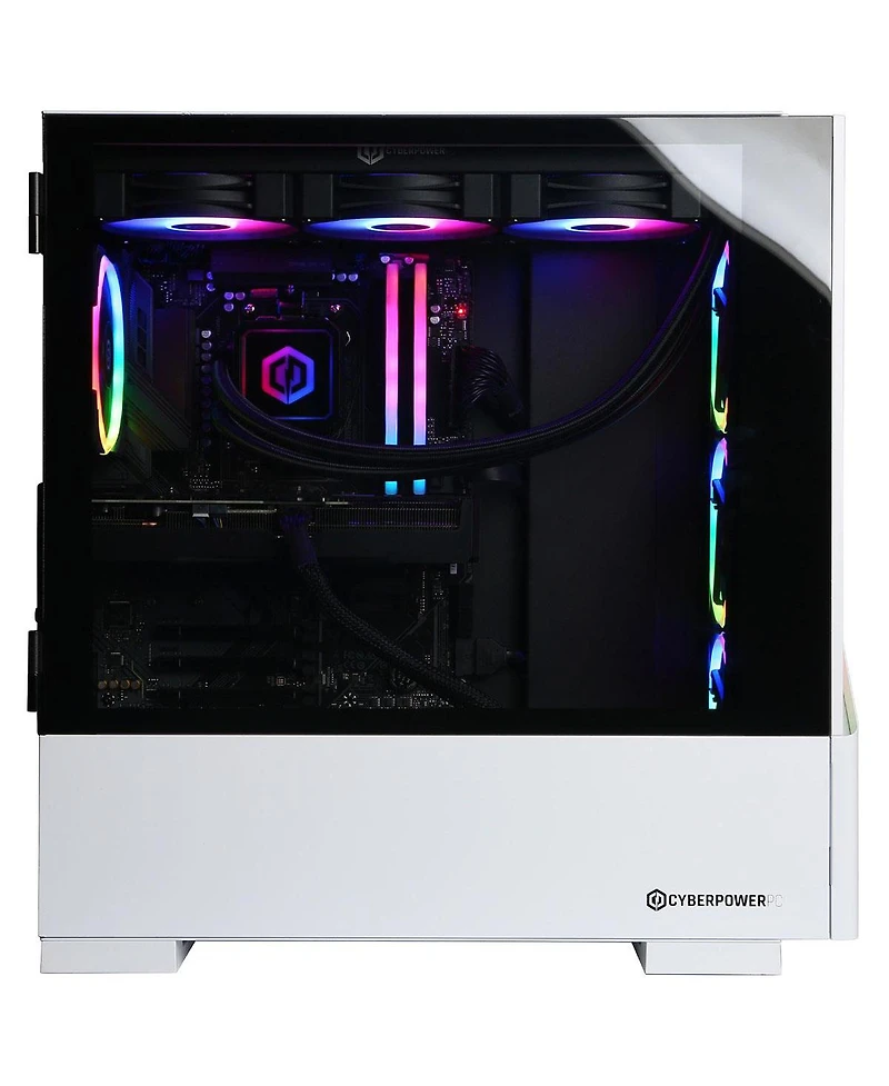 Gamer Supreme Liquid Cool Gaming Desktop Amd Ryzen 7 7800X3D 32GB Ram Nvidia GeForce Rtx 5070 1TB Ssd Storage