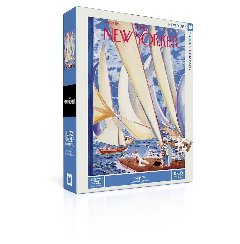 New York Puzzle Company Regatta 1000 Piece Puzzle