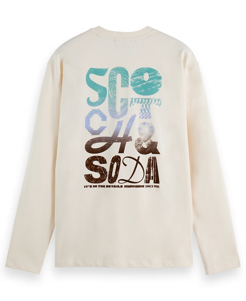 Scotch & Soda Men's Relaxed Fit Artwork T-Shirt