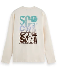 Scotch & Soda Men's Relaxed Fit Artwork T-Shirt