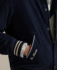 Polo Ralph Lauren Men's Corduroy Letterman Jacket