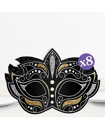 Freestanding 3D Masquerade Centerpiece Table Decorations