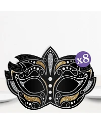 Freestanding 3D Masquerade Centerpiece Table Decorations