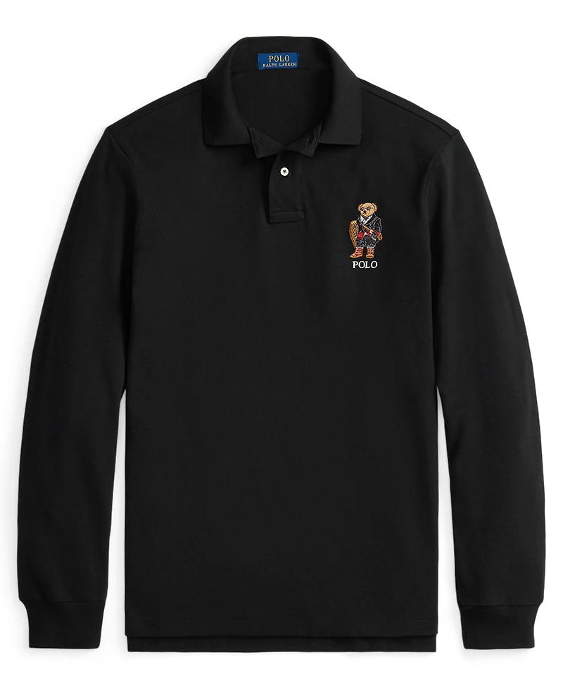 Polo Ralph Lauren Men's Classic Fit Bear Long-Sleeve Shirt
