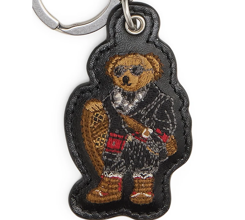Polo Ralph Lauren Polo Bear Leather Key Fob