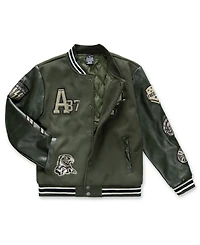 Ring of Fire Big Boys Hanan Patch Detail Varsity Jacket