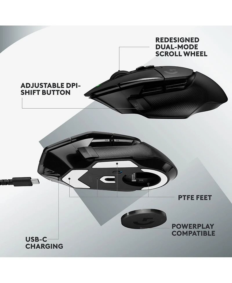 Logitech G502 X Lightspeed Wireless Gaming Mouse