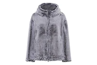 Olsen Women's Reversible Hooded Jacket