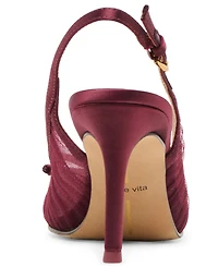 Dolce Vita Women's Yela Tule Bow Slingback Pumps