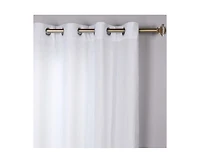 Superior Noor Chenille Semi-Blackout Machine Washable Curtains, Set of 2 Panels
