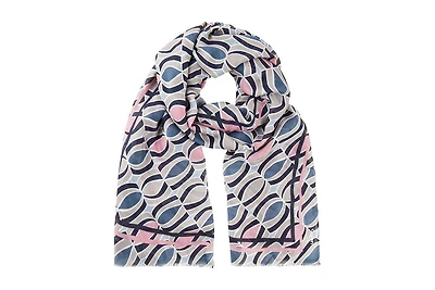 Olsen Retro Print Scarf