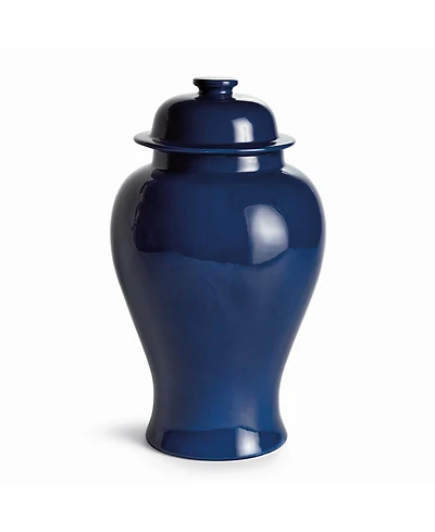 Napa Home & Garden Koa Lidded Ginger Jar Large - Navy Ceramic Decor