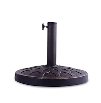Mondawe 30lbs 18 Inches Heavy Duty Outdoor Patio Market Umbrella Base