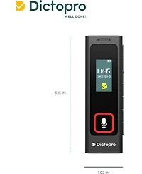 Treblab Dictopro X200 Digital Voice Recorder