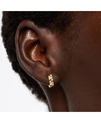 Ana Luisa Gold Huggie Earrings - Eden Mini