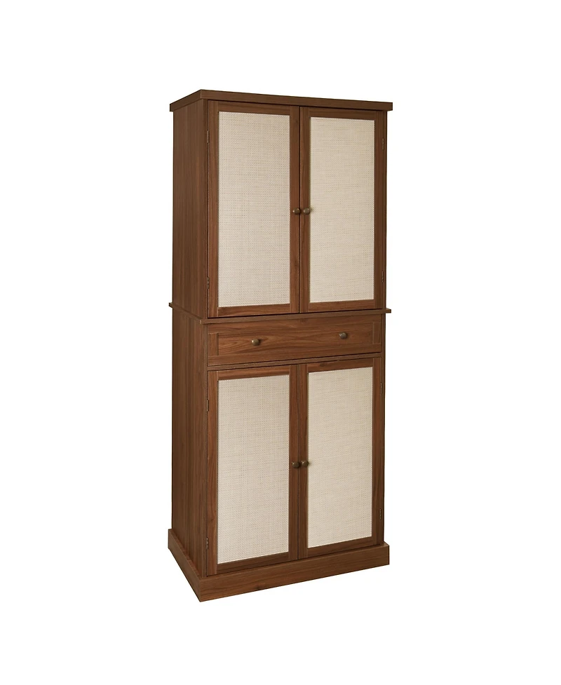 Casainc 4-Door Storage Cabinet with 1 Drawer and 4 Adjustable Shelves for Home Organization