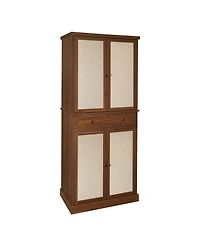 Casainc 4-Door Storage Cabinet with 1 Drawer and 4 Adjustable Shelves for Home Organization