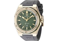 Technomarine Men's Tm-416092 Coral Quartz Olive Green Dial Watch