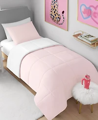 Juicy Couture Box Stitch Reversible 2-Pc. Comforter Set, Twin/Twin Xl