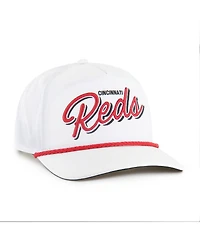 '47 Brand Men's White Cincinnati Reds Brrr Fairway Hitch Adjustable Hat