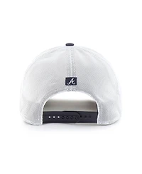 '47 Brand Men's Navy/White Atlanta Braves Fairway Trucker Adjustable Hat