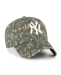 '47 Brand Women's Olive New York Yankees Moss Verbena Clean Up Adjustable Hat