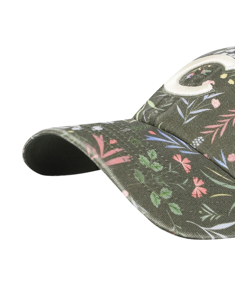 '47 Brand Women's Olive Chicago Cubs Moss Verbena Clean Up Adjustable Hat