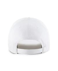 '47 Brand Men's White Atlanta Braves Foundational Pinch Offside Adjustable Hat