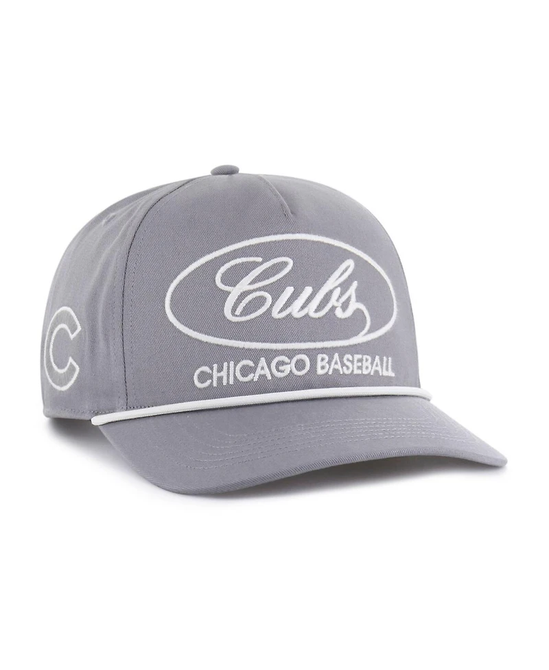 '47 Brand Men's Gray Chicago Cubs Foundational Hitch Adjustable Hat