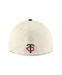 '47 Brand Men's Natural Minnesota Twins Crosstown Franchise Fitted Hat